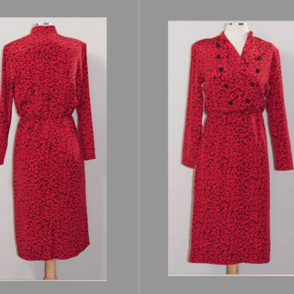 Kevin Stuart Petities Red Dress